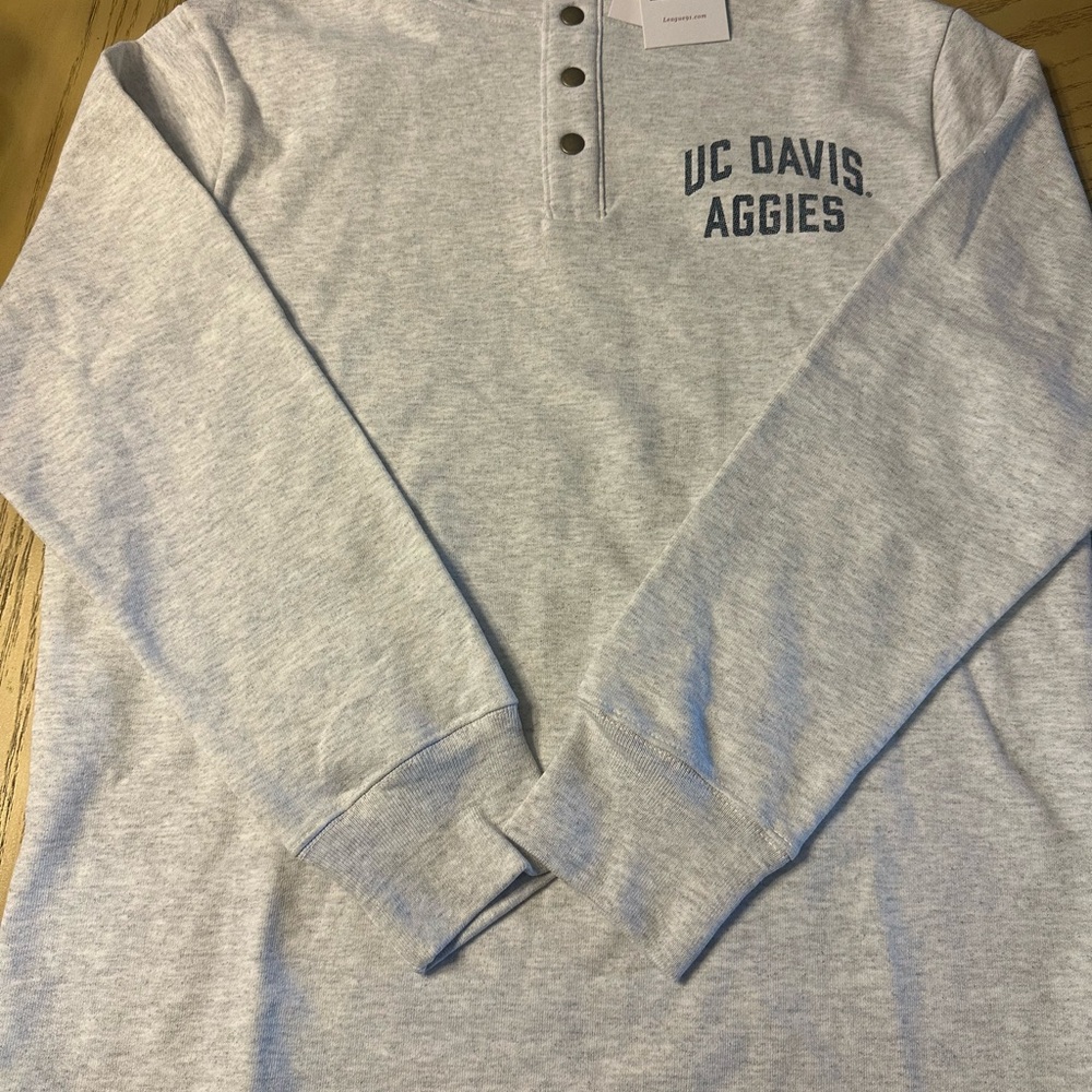 UC Davis Aggies Gray Long Sleeve Shirt